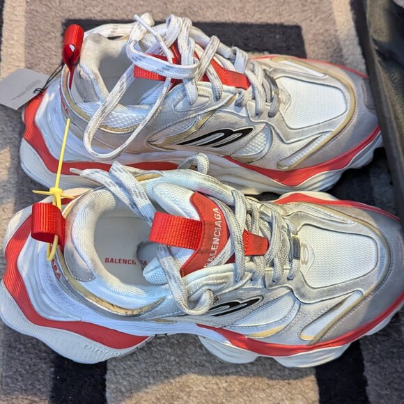 BALENCIAGA/ CARGO Sneakers White Size:43 - Picture 1 of 3